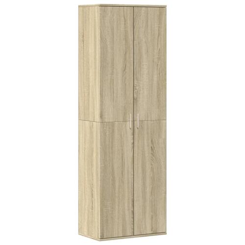 Højskab 60x35x180 cm konstrueret træ sonoma-eg