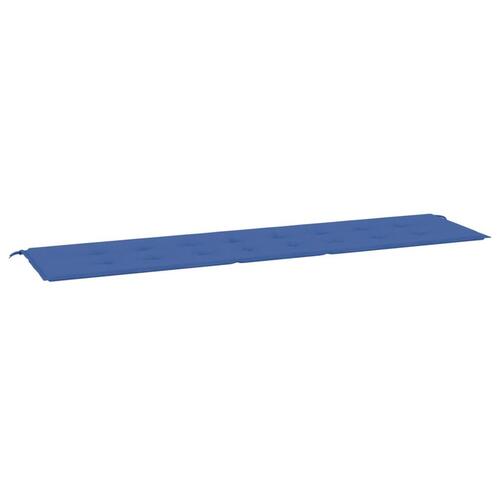 Hynde til havebænk 200x50x4 cm oxfordstof kongeblå
