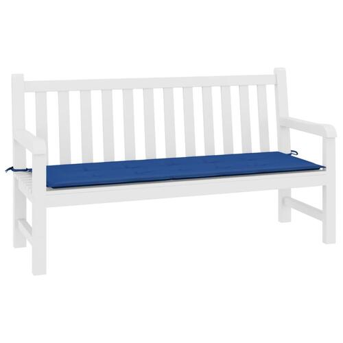 Hynde til havebænk 200x50x4 cm oxfordstof kongeblå