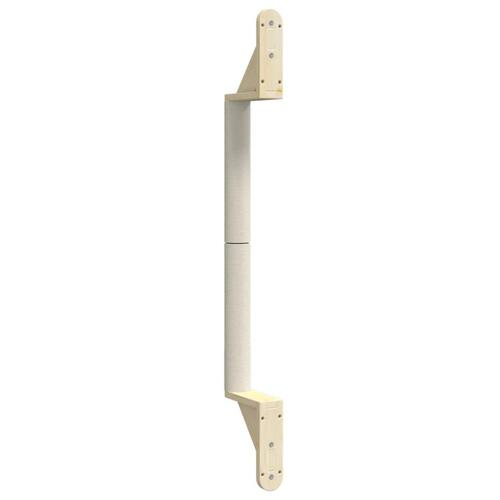 Væghængt kradsetræ 109 cm sisal