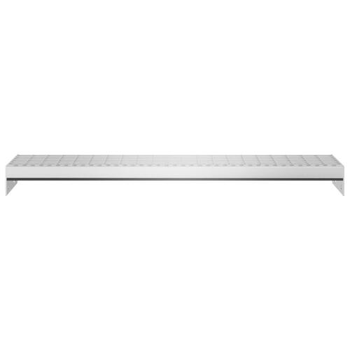 Trappetrin 80x24x7 cm trinrist galvaniseret stål
