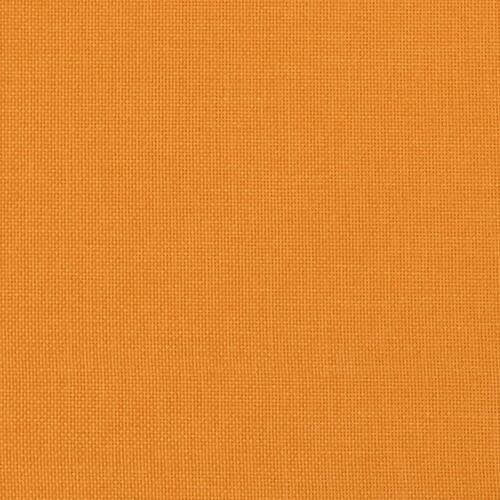 2-i-1 sovesofa 112x174x55 cm stof mørkegul