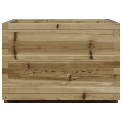 Plantekasse 70x70x49,5 cm imprægneret fyrretræ