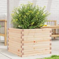 Plantekasse 60x60x45,5 cm massivt fyrretræ
