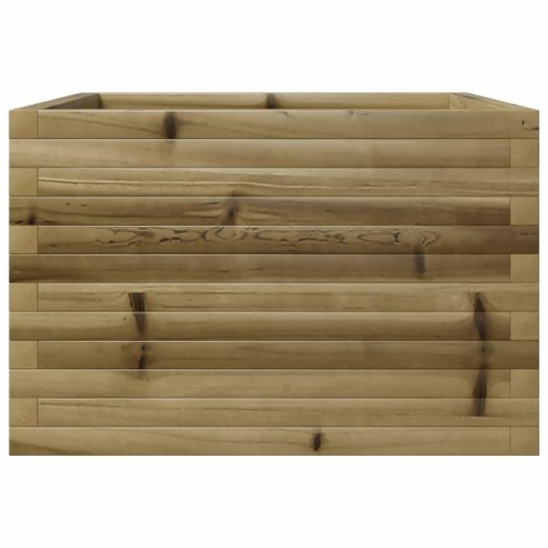 Plantekasse 70x70x45,5 cm imprægneret fyrretræ
