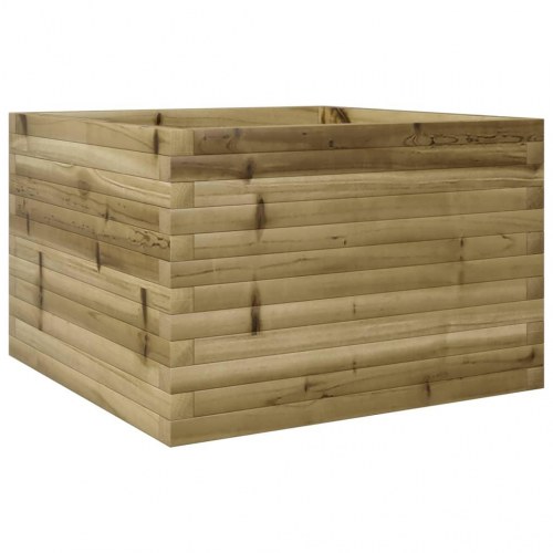 Plantekasse 70x70x45,5 cm imprægneret fyrretræ