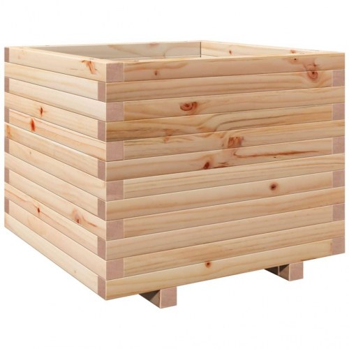 Plantekasse 60x60x49,5 cm massivt fyrretræ