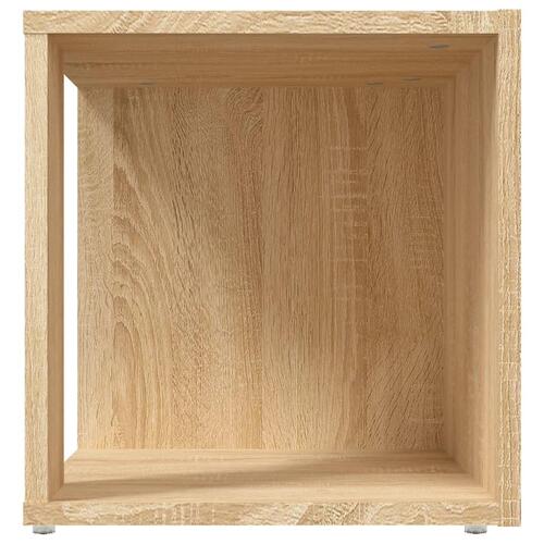 Sidebord 33x33x34,5 cm spånplade sonoma-eg