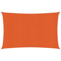 Solsejl 2x3 m 160 g/m² HDPE orange
