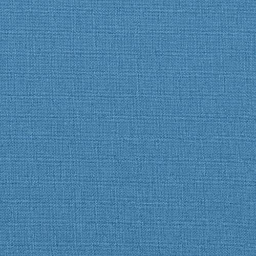 Pallehynde 60x60x9,5 cm stof meleret blå