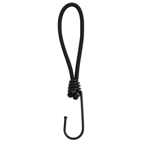 Elastiksnore med kroge 25 stk. 17 cm