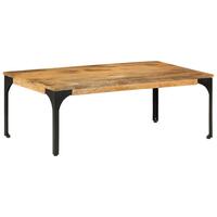 Sofabord 100x55x35 cm massivt mangotræ