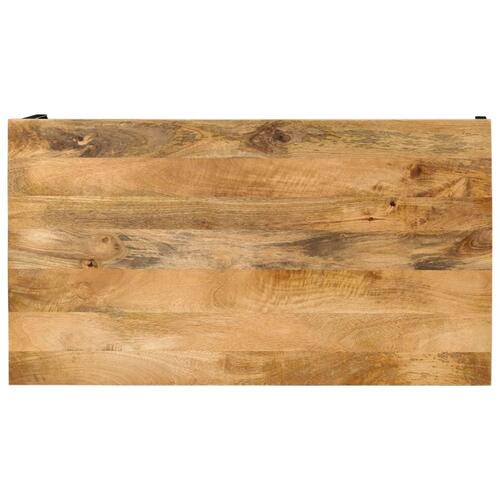Sofabord 100x55x35 cm massivt mangotræ