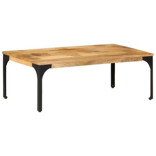 Sofabord 100x55x35 cm massivt mangotræ