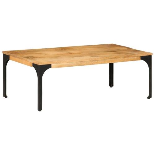 Sofabord 100x55x35 cm massivt mangotræ