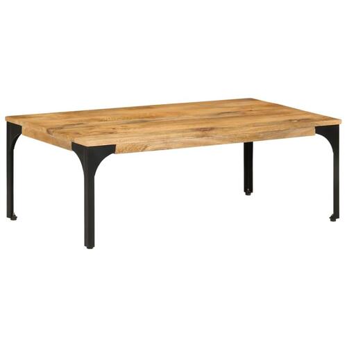 Sofabord 100x55x35 cm massivt mangotræ