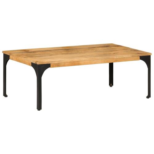 Sofabord 100x55x35 cm massivt mangotræ