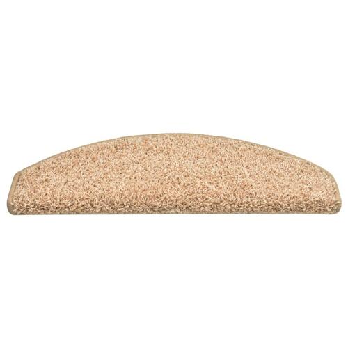 Trappemåtter 15 stk. 65x21x4 cm guldfarvet