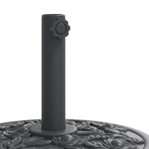 Parasolfod Ø38/48 mm stænger 12 kg rund