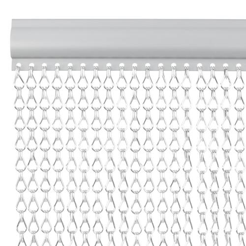 Insektskærm til dør 56x202 cm aluminium