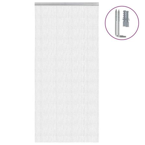 Insektskærm til dør 100x200 cm aluminium