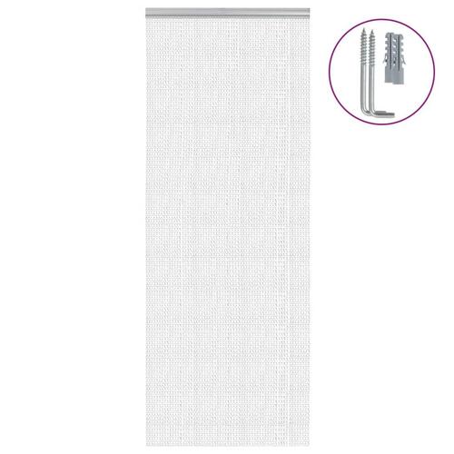 Insektskærm til dør 80x212 cm aluminium
