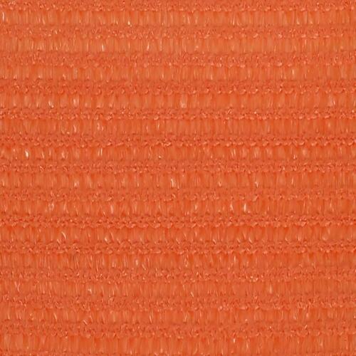 Solsejl 2,5x3 m 160 g/m² HDPE orange