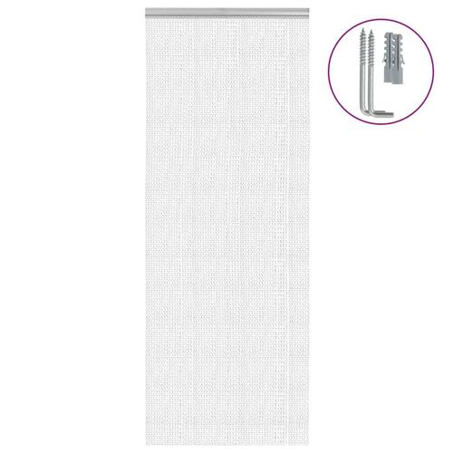 Insektskærm til dør 80x201 cm aluminium
