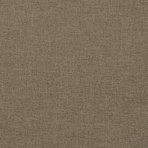 Hynder til havebænk 2 stk. 120x50x7 cm stof meleret gråbrun