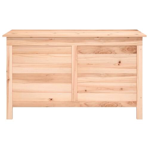 Udendørs hyndeboks 99x50x56,5 cm massivt grantræ