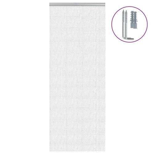 Insektskærm til dør 80x221 cm aluminium