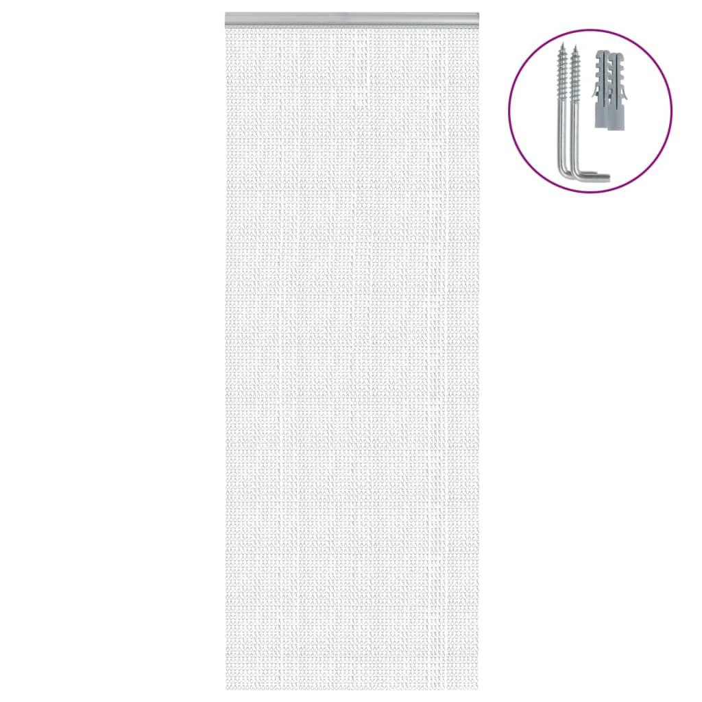 Insektskærm til dør 80x221 cm aluminium