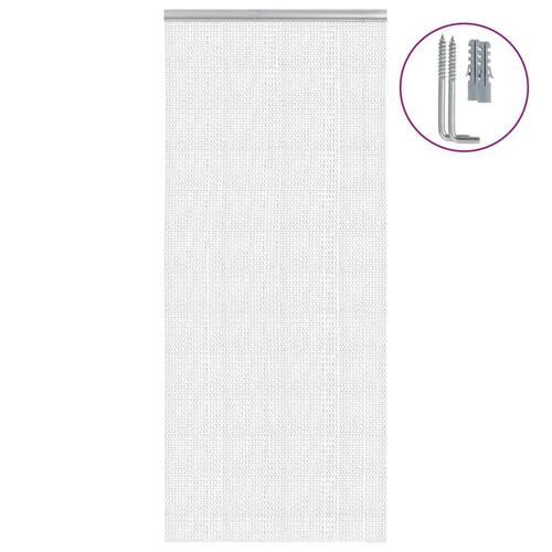 Insektskærm til dør 90x212 cm aluminium