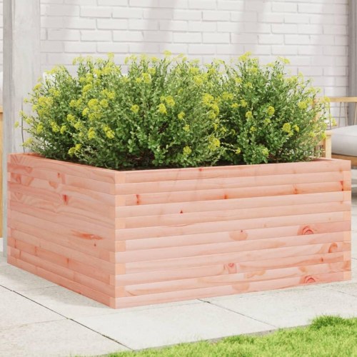 Plantekasse i massivt douglasgran 100 x 100 x 46 cm