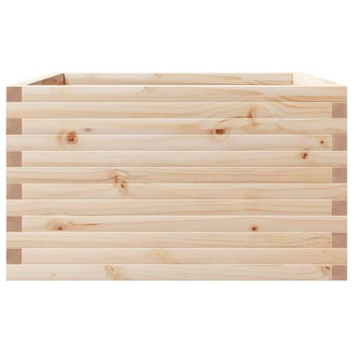 Plantekasse 80x80x46 cm massivt fyrretræ
