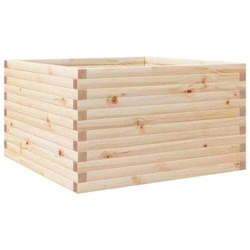 Plantekasse 80x80x46 cm massivt fyrretræ