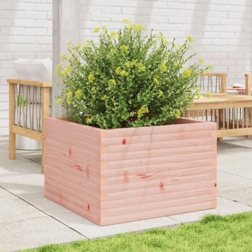 Plantekasse i massivt douglasgran 70 x 70 x 46 cm