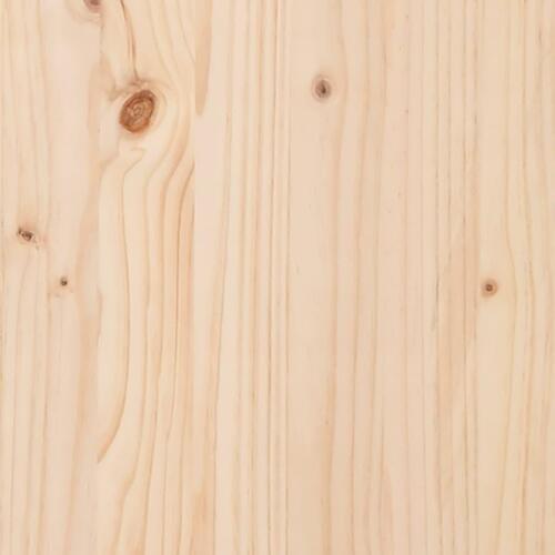 Plantekasse 70x70x46 cm massivt fyrretræ