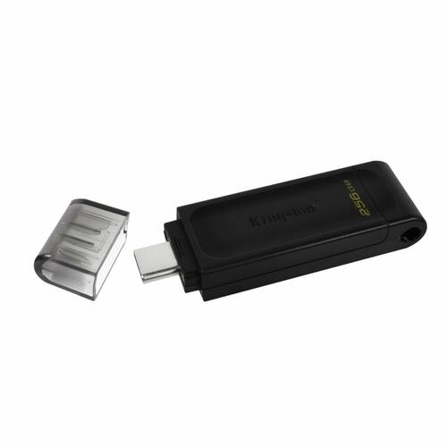 USB-stik Kingston DT70/256GB Sort 256 GB