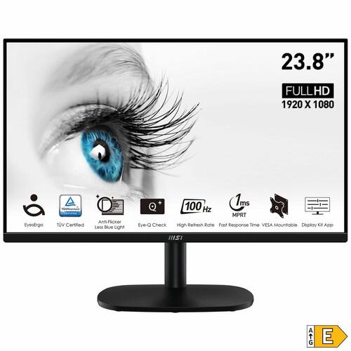 Skærm MSI PRO MP245V Full HD 23,8" 100 Hz