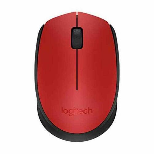 Trådløs mus Logitech M171 1000 dpi Rød Sort/Rød