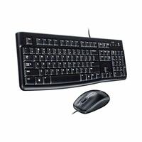 Tastatur og optisk mus Logitech Desktop MK120 1000 dpi USB
