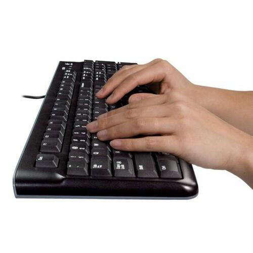 Tastatur og optisk mus Logitech Desktop MK120 1000 dpi USB