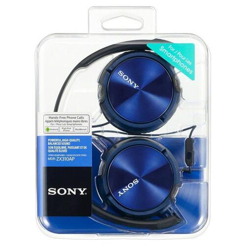 Hovedtelefoner Sony MDRZX310APL.CE7 Blå Mørkeblå
