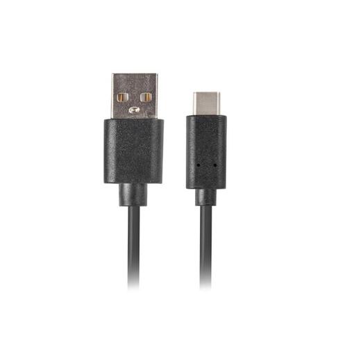 USB A til USB C-kabel Lanberg CA-USBO-31CU-0018-BK Sort 1,8 m