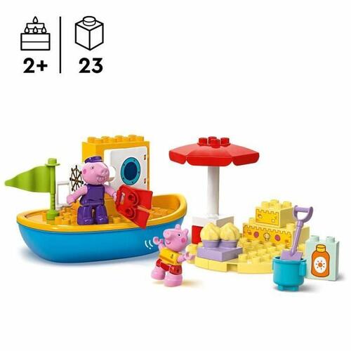 LEGO DUPLO Peppa Pig - Boat Trip, multifarvet byggesæt (2+)