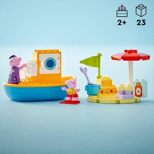 LEGO DUPLO Peppa Pig - Boat Trip, multifarvet byggesæt (2+)