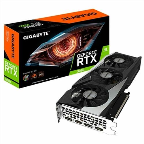 Grafikkort Gigabyte GV-N3060GAMING GeForce RTX 3060 GDDR6 12 GB