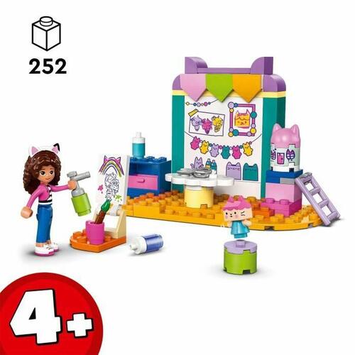 LEGO Gabby’s Dollhouse - Kreativt værksted, 60 dele, multifarvet