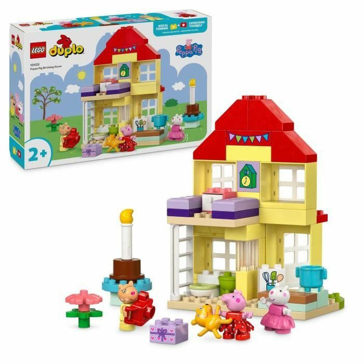 Lego DUPLO 10433 Peppa Pig Fødselsdagsfest - Multifarvet, 59 dele